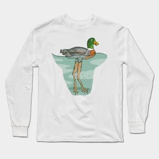 Tall duck Long Sleeve T-Shirt